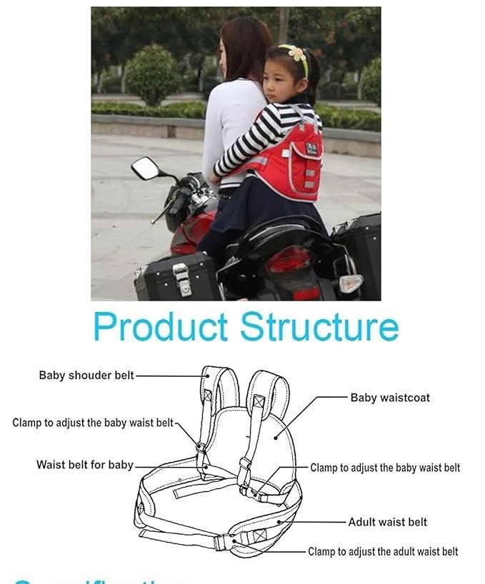 SafeGuard™- Adjustable Child Safety Belt for Scooters & Bikes